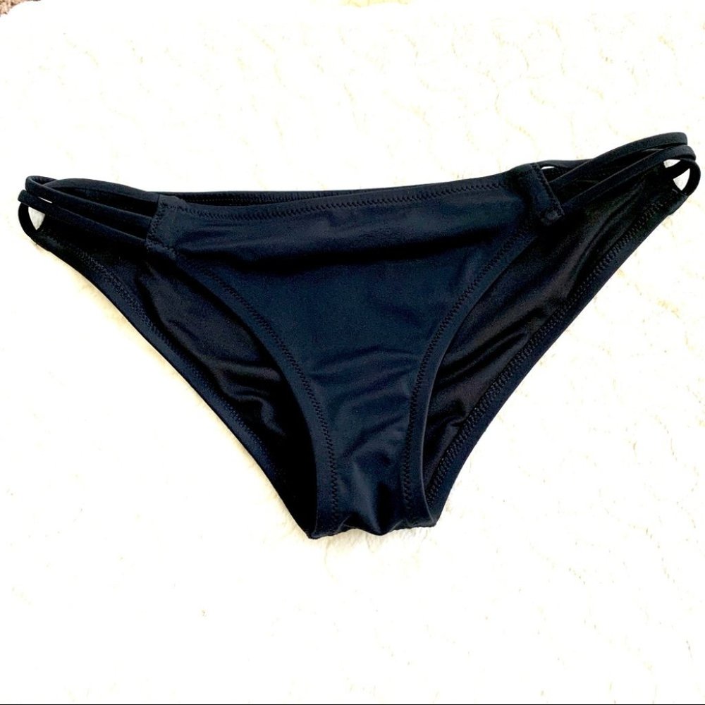 Victoria Secret Bikini Bottoms Swim string black